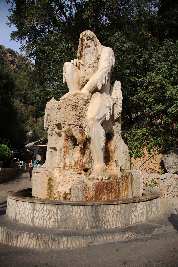 At the entrance of Jeita Grotto,Lebanon A very beautiful G… Flickr