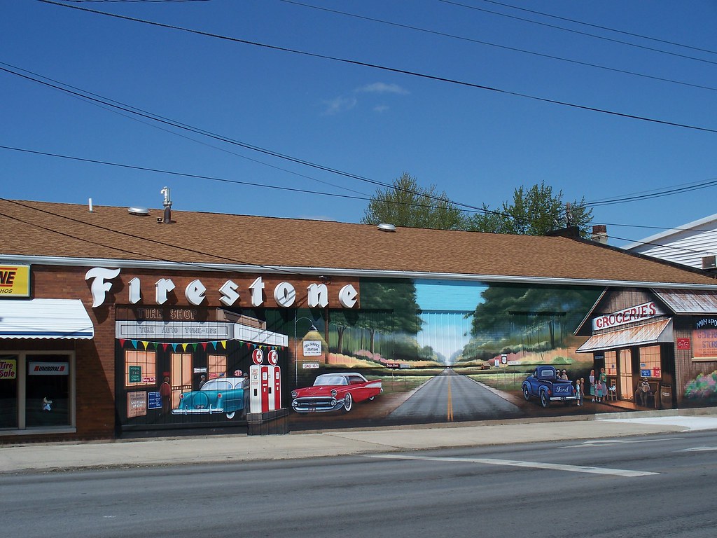 OH Delphos Mural 2 Mural in Delphos, Ohio. Ken Flickr