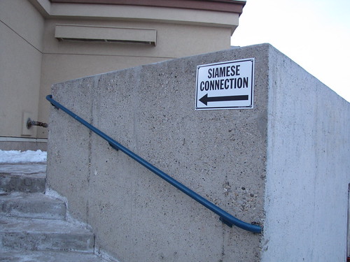 Free Standing Siamese Connection