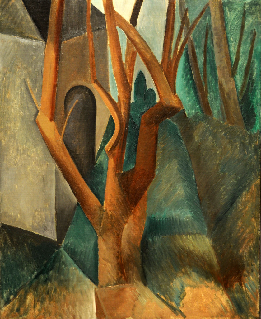 Pablo Picasso. Landscape. La Rue des Bois or Paris, August or September