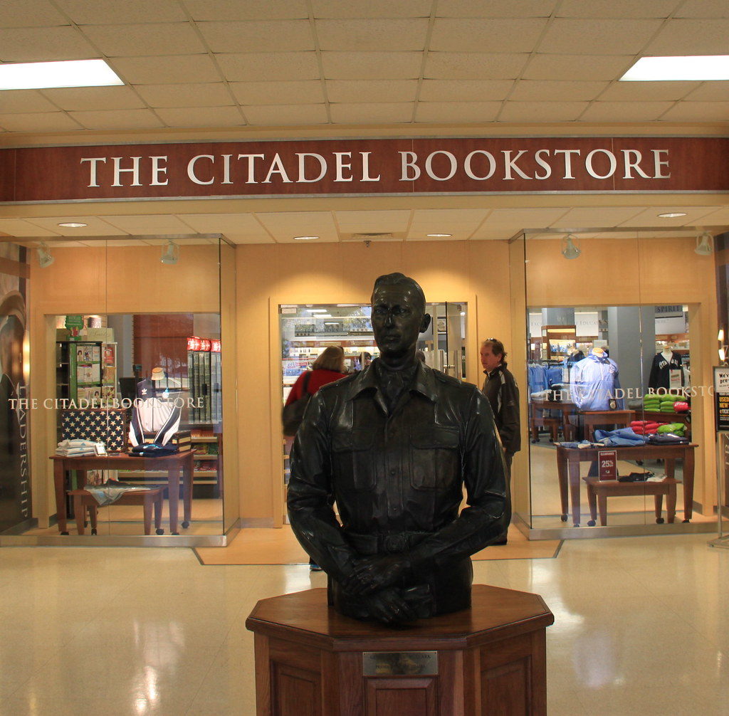 Bookstore Our first stop in Charleston was at the Citadel … Flickr