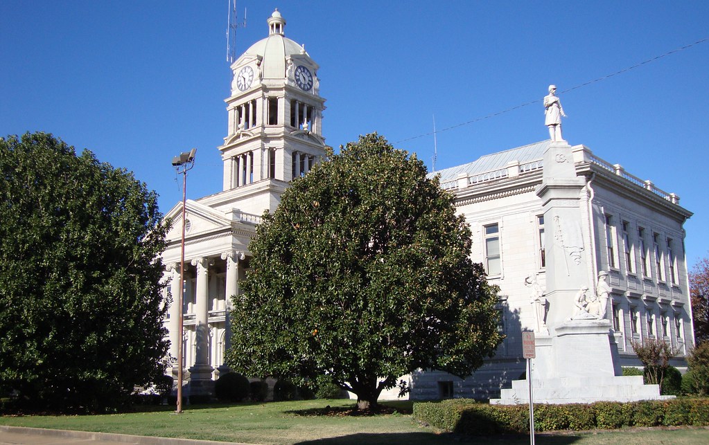 Elevation of R.W. Harrison HPER Complex, US82, Itta Bena, MS, USA