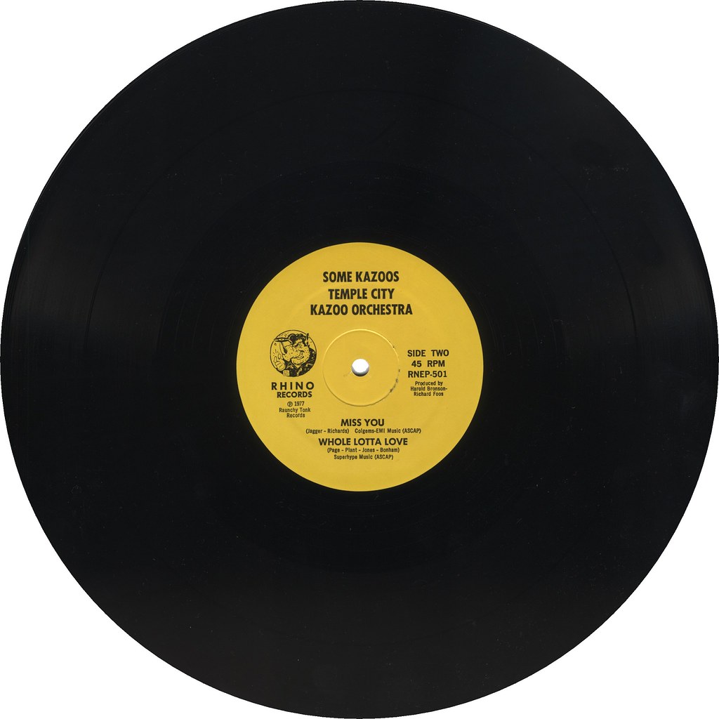 1977 US Rhino Maxi Temple City Kazoo Orchestra Flickr