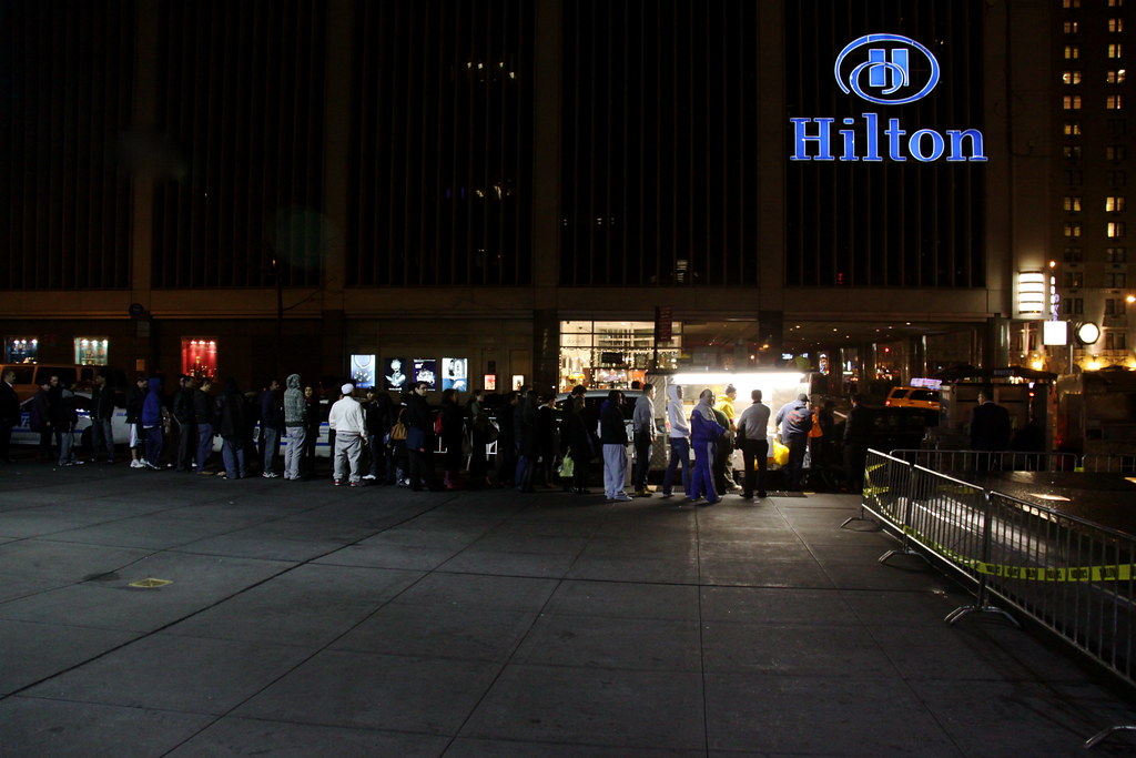 Hilton Hotel & 53rd and 6th Halal Cart NYC Thanks to Eat… Flickr