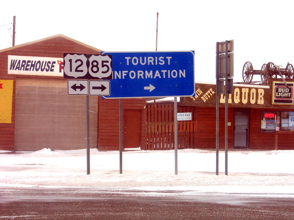 Tourist Information Bowman ND Taber Andrew Bain Flickr