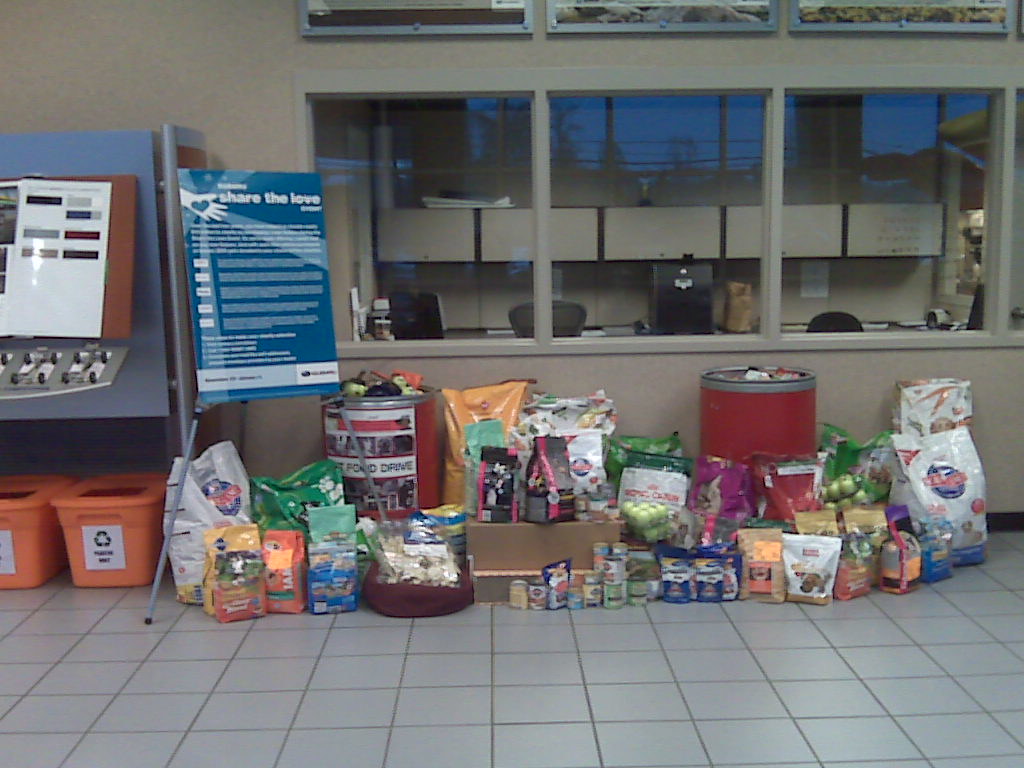 More Pet Food Donations Thanks to Petco in Pineville for a… Flickr