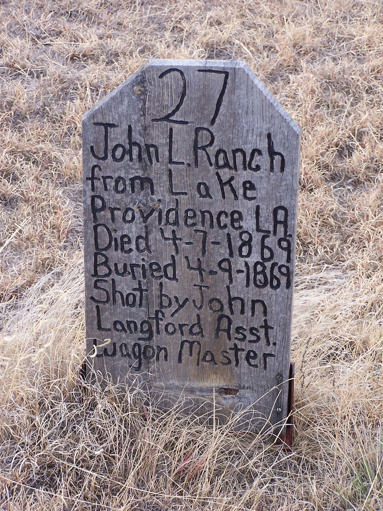 John L. Ranch Grave Marker Fort Wallace Cemetery, Wallace,… Flickr