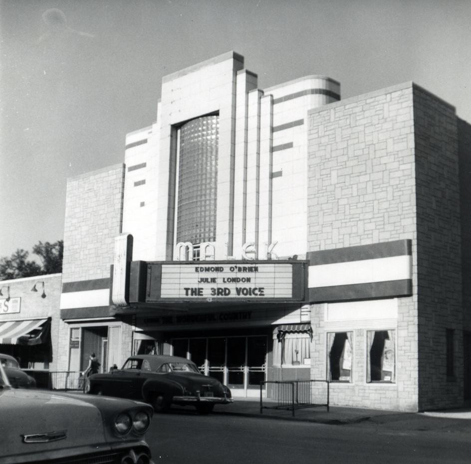 Theatres The Malek Theater. Independence, Iowa. ca1959. So… Flickr