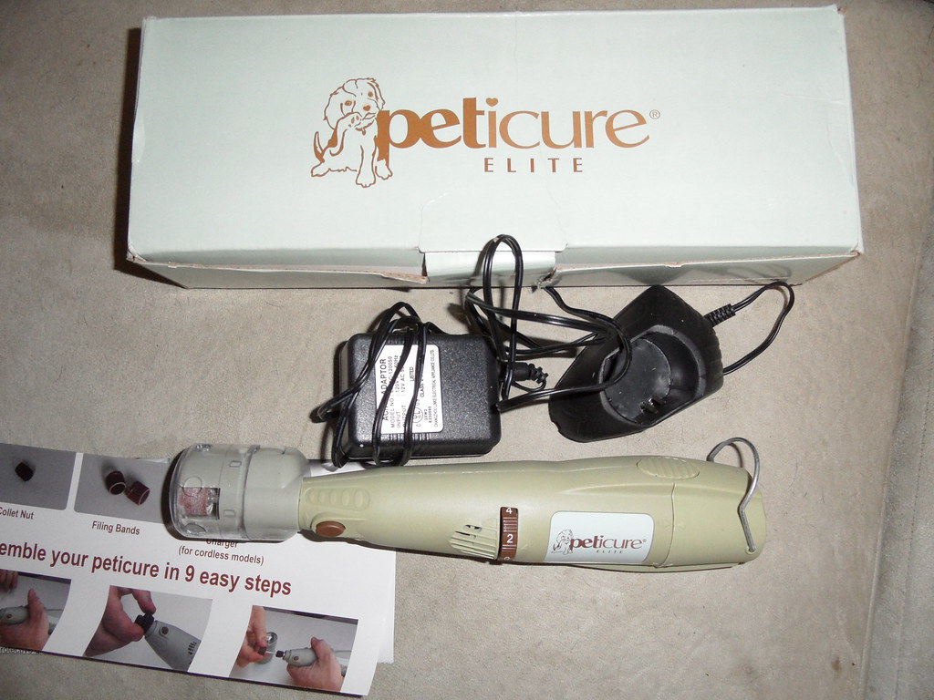 Peticure Elite 15 Motorized pet nail clippers set comes w… Flickr