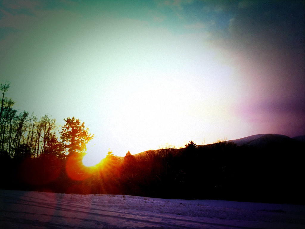 Salida y puesta de sol de Ball Mountain Road, Ball Mountain Rd