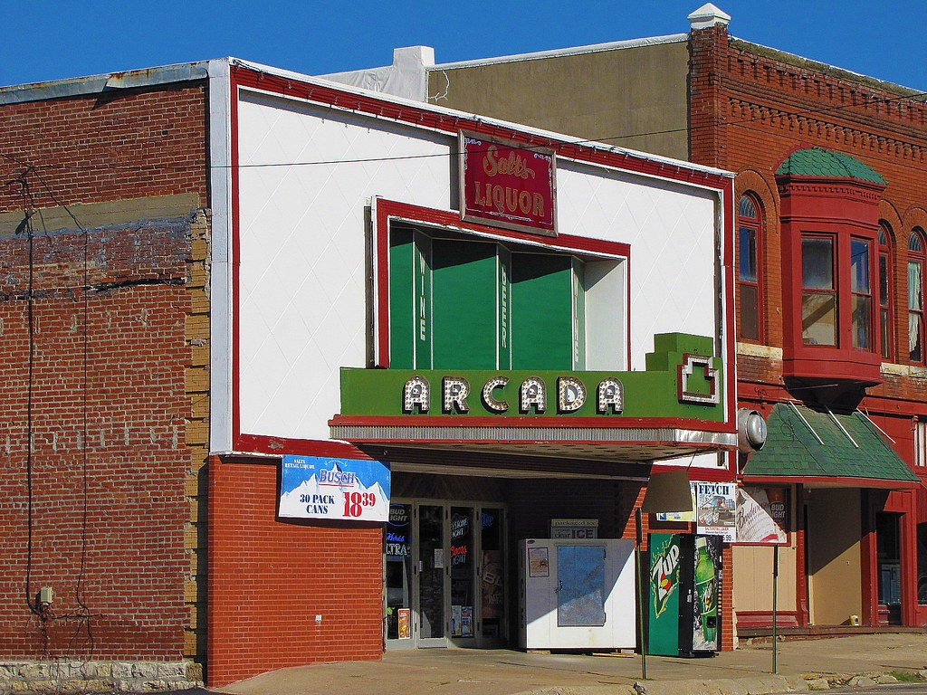 Former Arcada Theater (1 of 2) Now a liquor store in Holto… Flickr