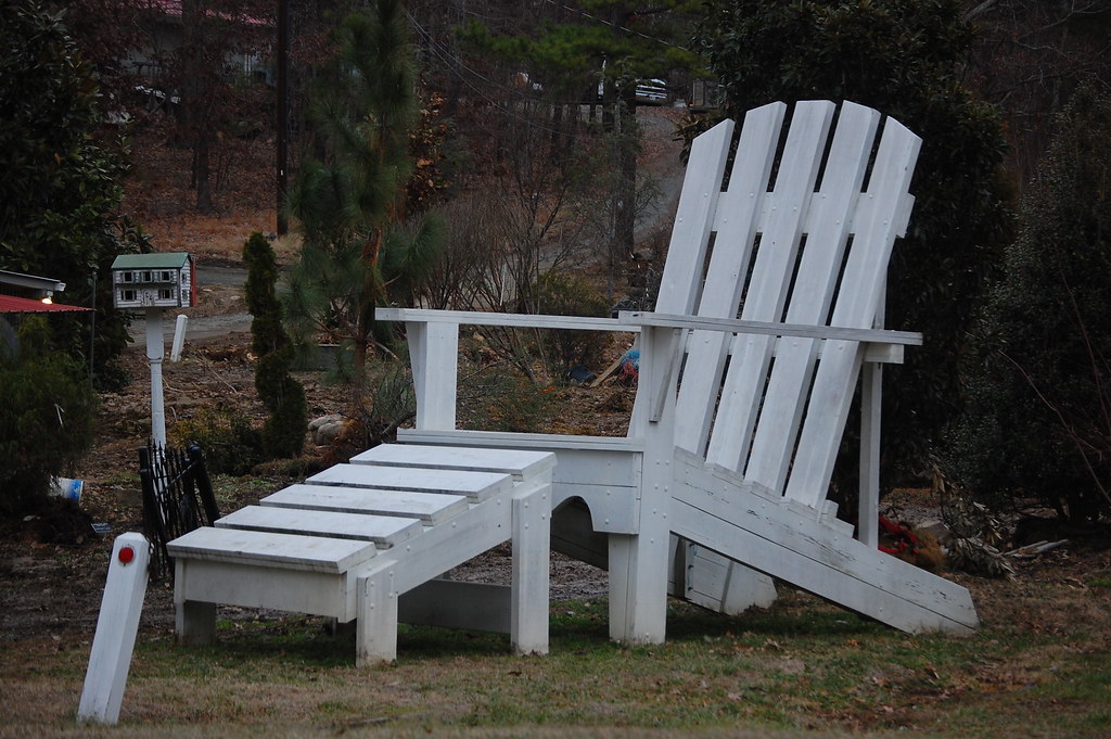 Oversized law furniture Saw this of a pair on Old HWY 86 j… Flickr