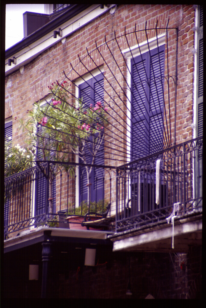 French Quarter Balcony, New Orleans Lance Duffin Flickr