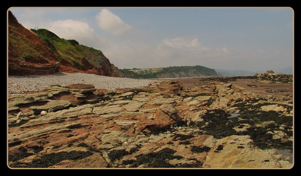 Watchet beach has a long reach Textures galore run along t… Flickr