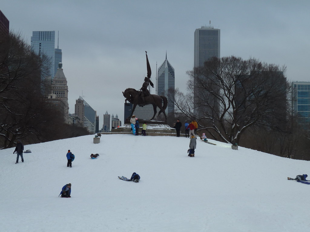 General John Logan Statue Grant Park Chicago Saw all t… Flickr