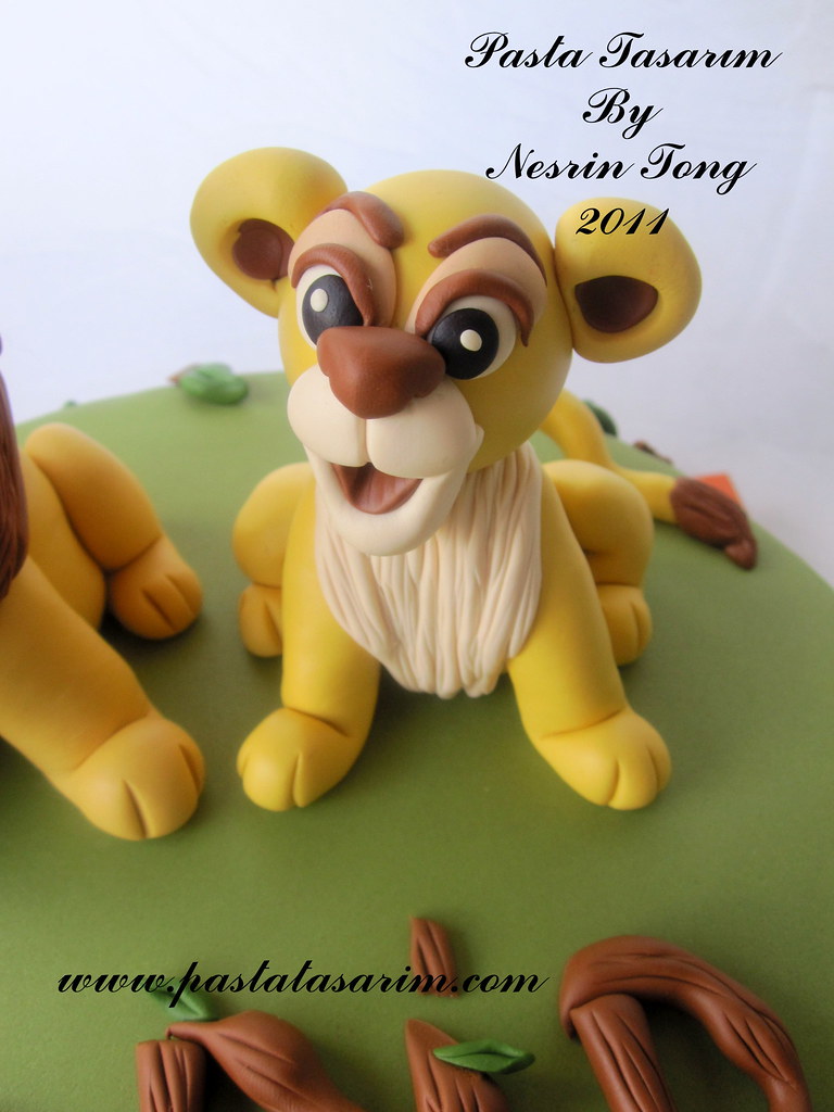 LION KING AND SIMBA CAKE CAKE BY NESRİN TONG
