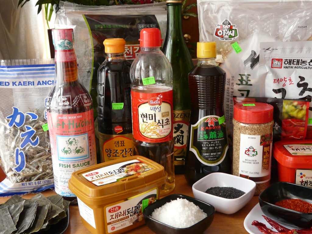 Korean Pantry Ingredients Emily Flickr