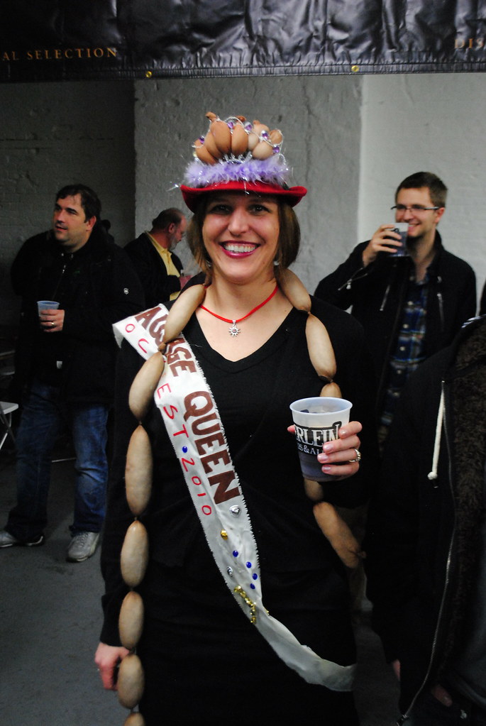 Bockfest Sausage Queen At Bockfest Hall. Thadd F. Flickr