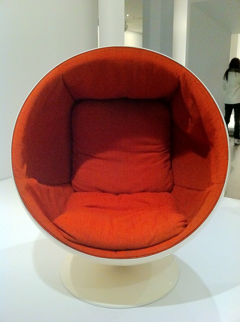 Globe Chair Eero Aarnio 196365 designed fiberglass, fabri… Flickr