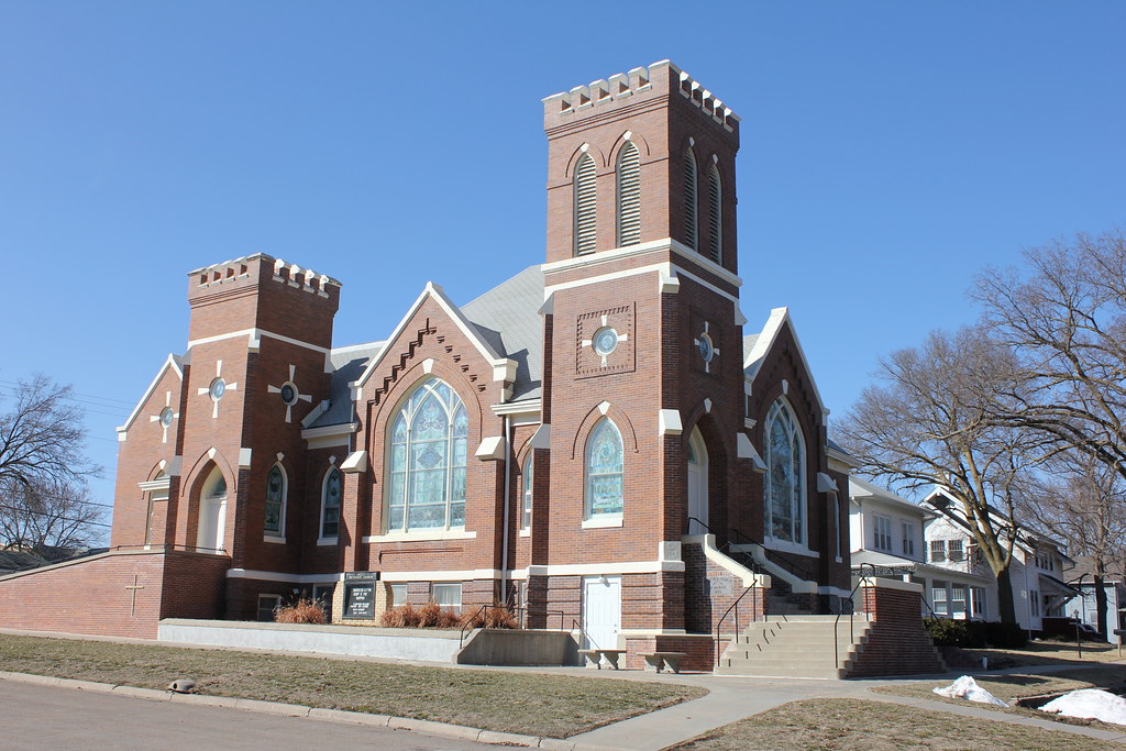 United Methodist Church Wymore, NE Tom McLaughlin Flickr