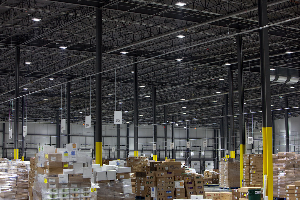 Balzac Fresh Food Distribution Center LED lights Flickr