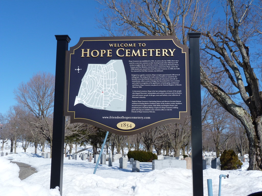 Flickriver Photoset 'Hope Cemetery, Worcester MA' by Rusty Clark