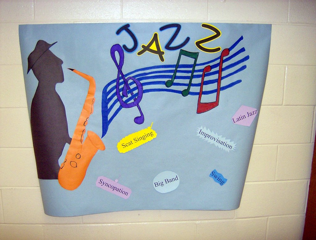 Jazz Music Class Bulletin Board trumpeterny Flickr