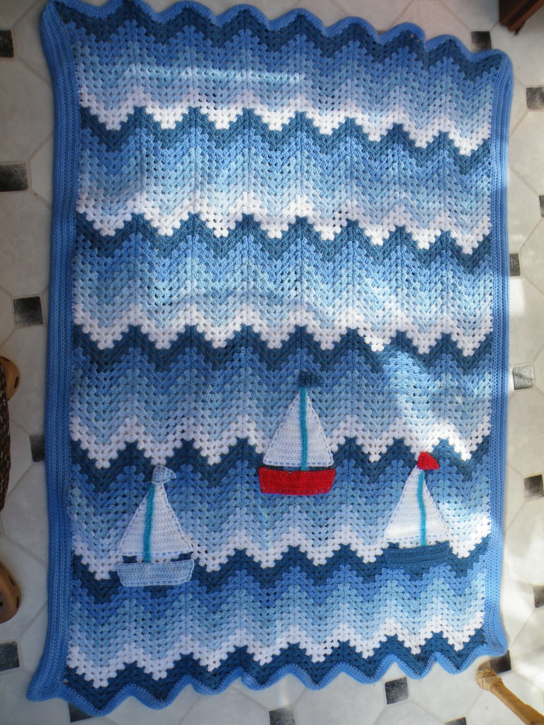 Williams Boat Blanket/Afghan Another photo of Williams gra… Flickr