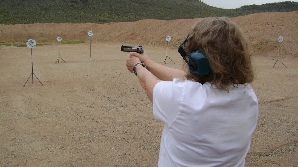 Linda Hard Shooting Steel Challenge! Cactus Combat Match League Flickr