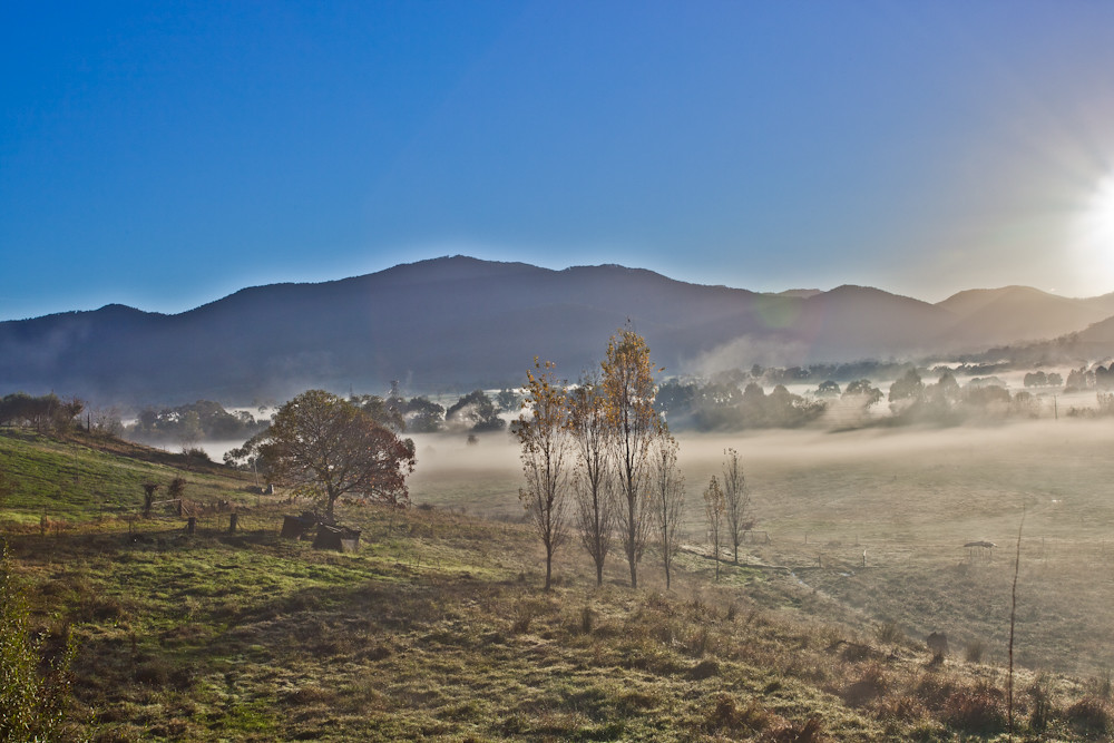 Mount Beauty Foggy morning MT Beauty Natalie Dang Flickr