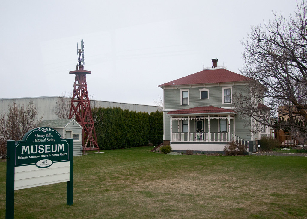 ReimanSimmons House & Pioneer Church in Quincy, WA Flickr