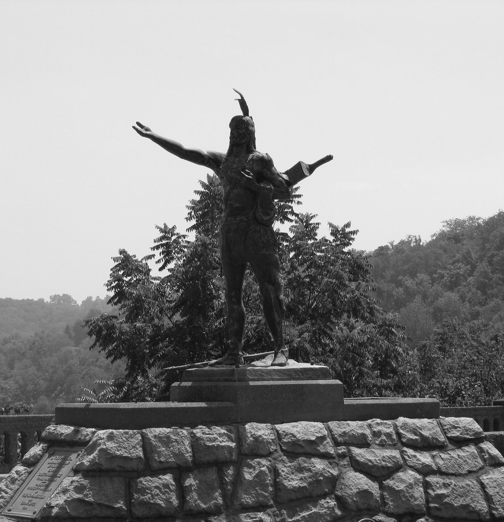 Mingo Indian Statue Wheeling, WV Ryan Stanton Flickr