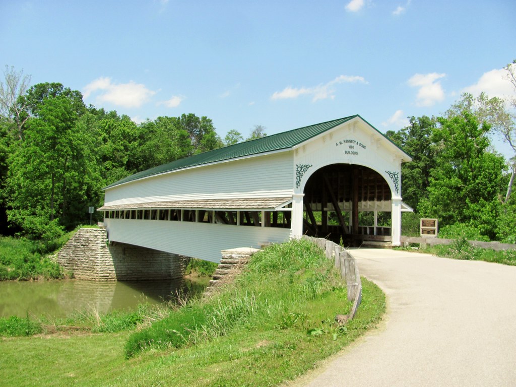 Westport Covered Bridge Westport, Indiana, United States D… Flickr