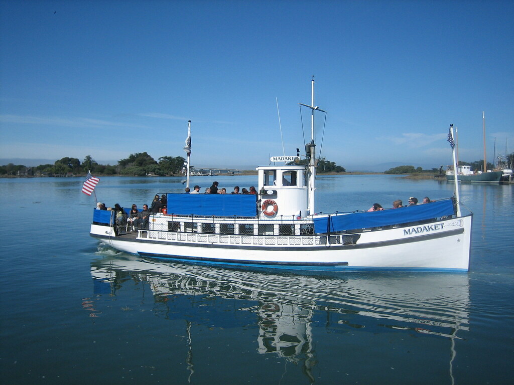 Eureka, CA Tourist boat around the harbour Stephen Colebourne Flickr