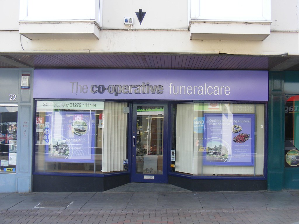 Old Harlow Cooperative funeralcare. CM17 Interesting flag… Flickr