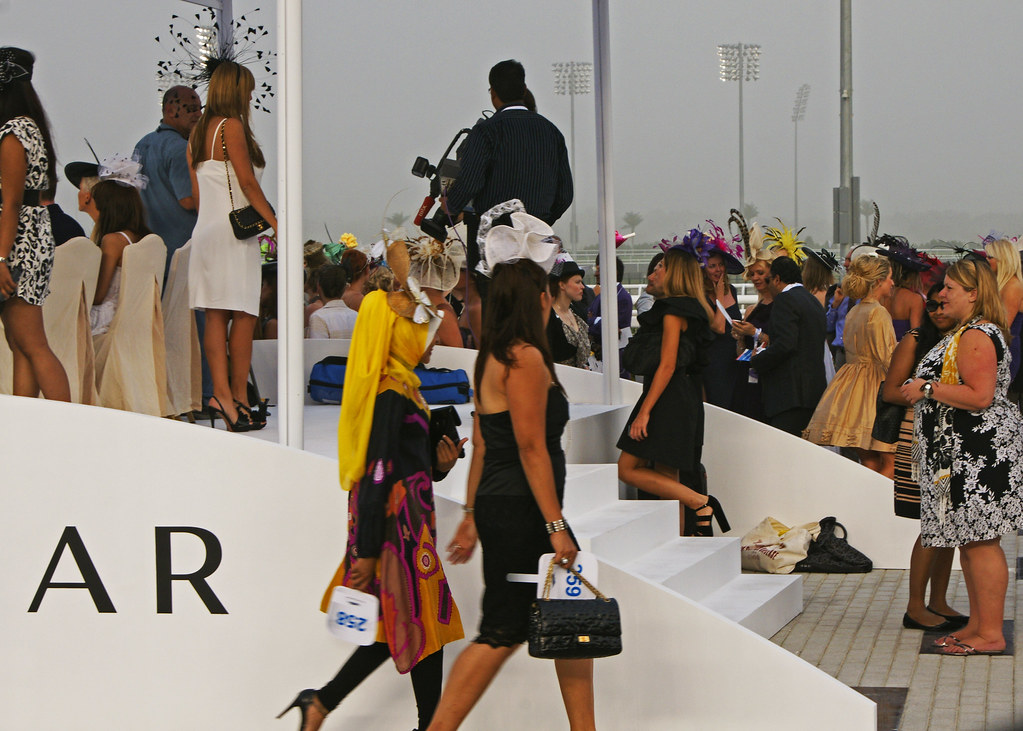 Best dressed Backstage at the best dressed contest, Dubai … Flickr