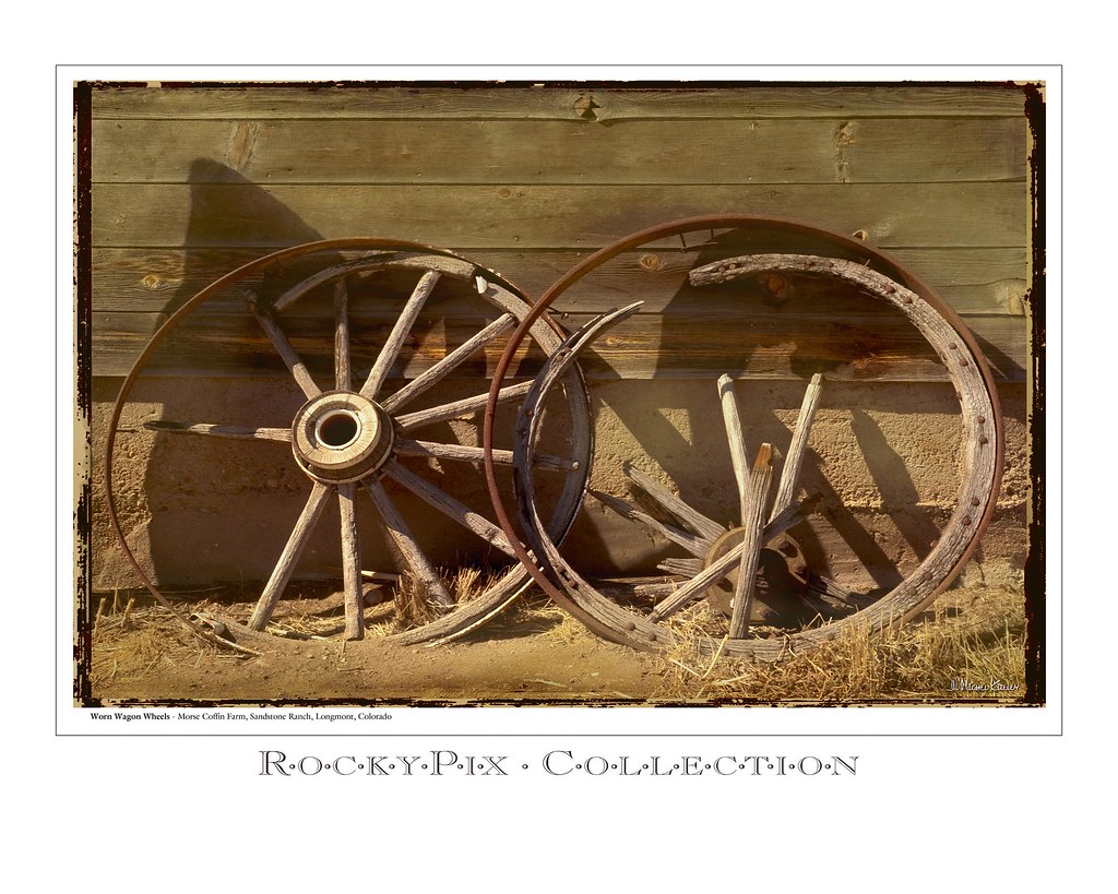 Wagon wheels revisited These wheels were probably crafted … Flickr