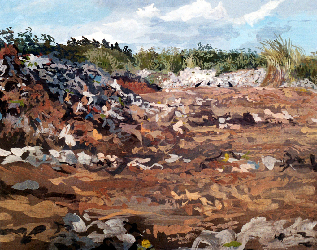 Landfill Plein air painting ricardolaranjo Flickr