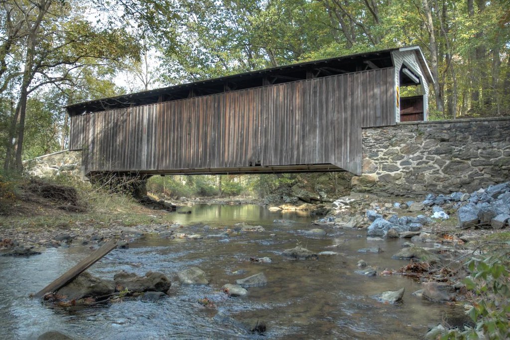 Glen Hope Covered Bridge Covered Bridge in southeast Penns… Flickr