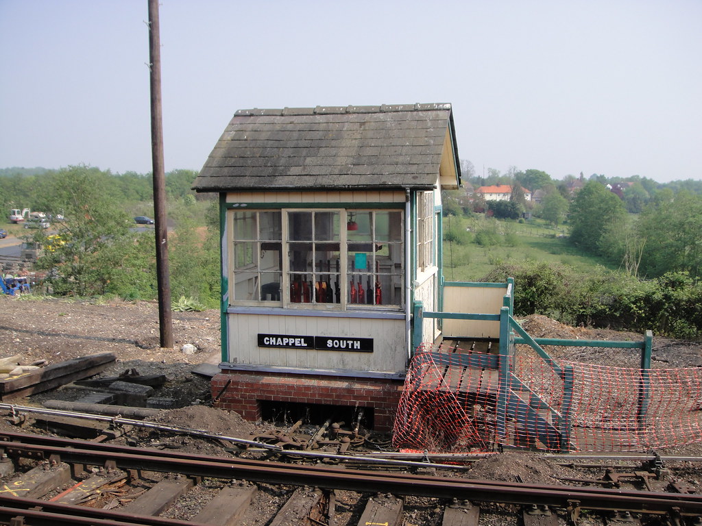 Chappel & Wakes Colne Station Chappel South Signal Box. Flickr