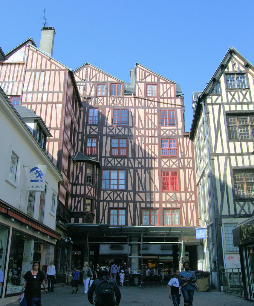 Shops In Rouen, Normandy France. Jim Linwood Flickr