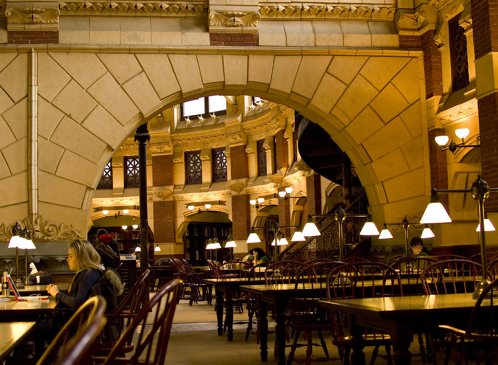 Reading Room Fine Ats Library UPenn Ned Fielden Flickr