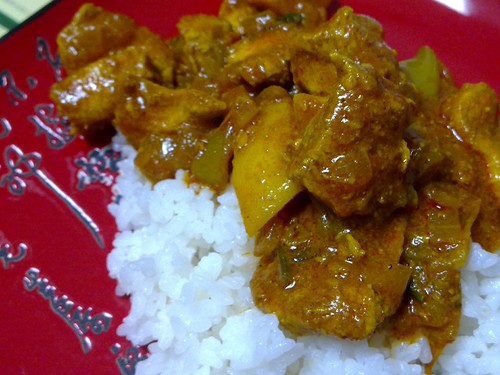 19042011887 Masakan India Ayam Vindaloo pertama saya