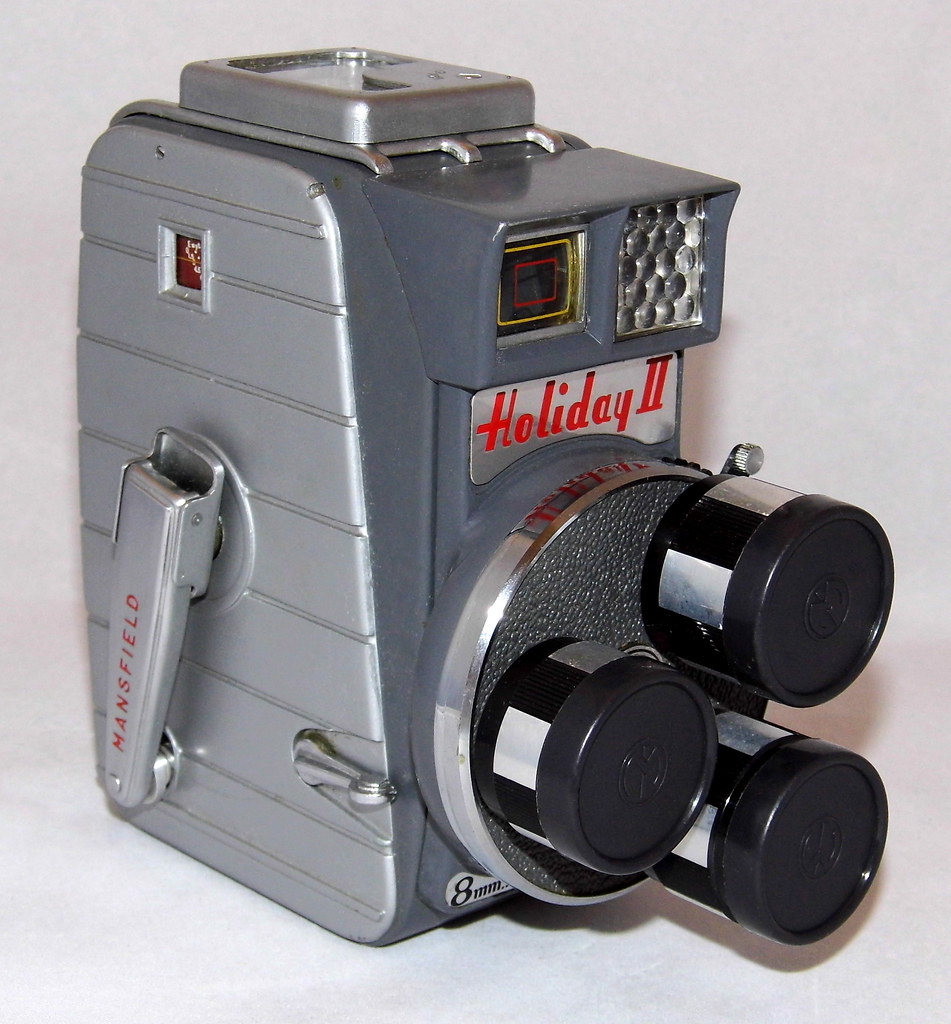 Vintage Mansfield Holiday II 8mm Triple Turret Lens Movie … Flickr