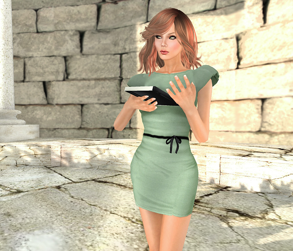 Rome tour Dress [W&B] Liliana Dress SAGE Moleskine Scri… Flickr