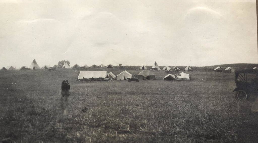 Indian Encampment, Macy, Nebraska G. C. Maryott collection… Flickr