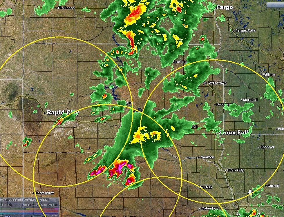 6/26/2011 430PM EST, Midwest, Radar Rings Biminia Flickr