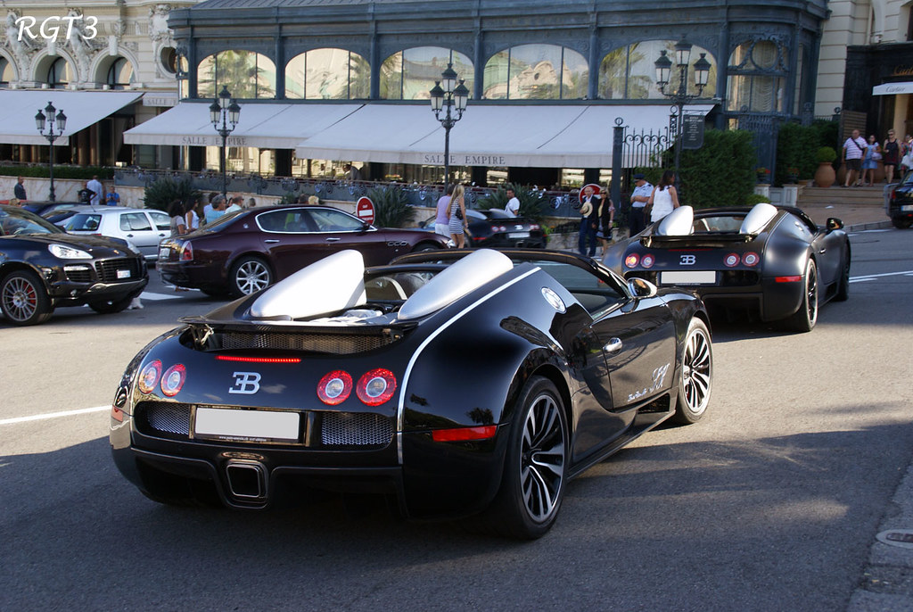 Bugatti Veyron x3 All of them are to the same owner