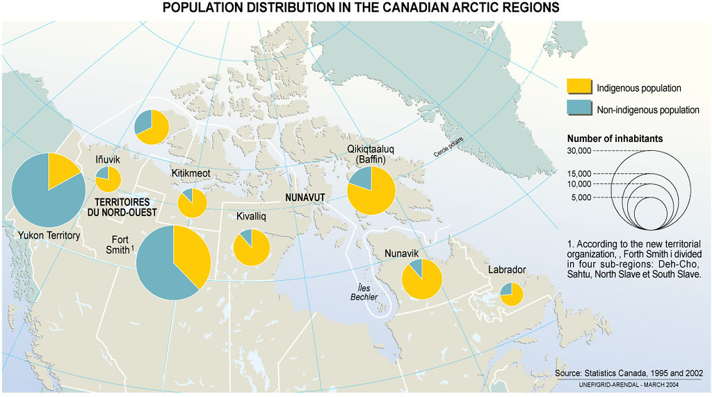 Canada, Arctic indigenous population Depending on the defi… Flickr