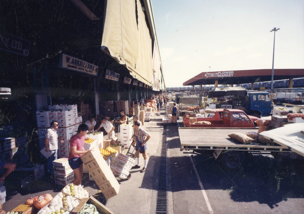 Brisbane Markets, c 1985 Brisbane’s first Central Market b… Flickr